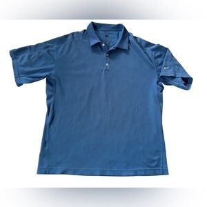 Men Nike Golf Polo T Shirt Size XL Light Blue